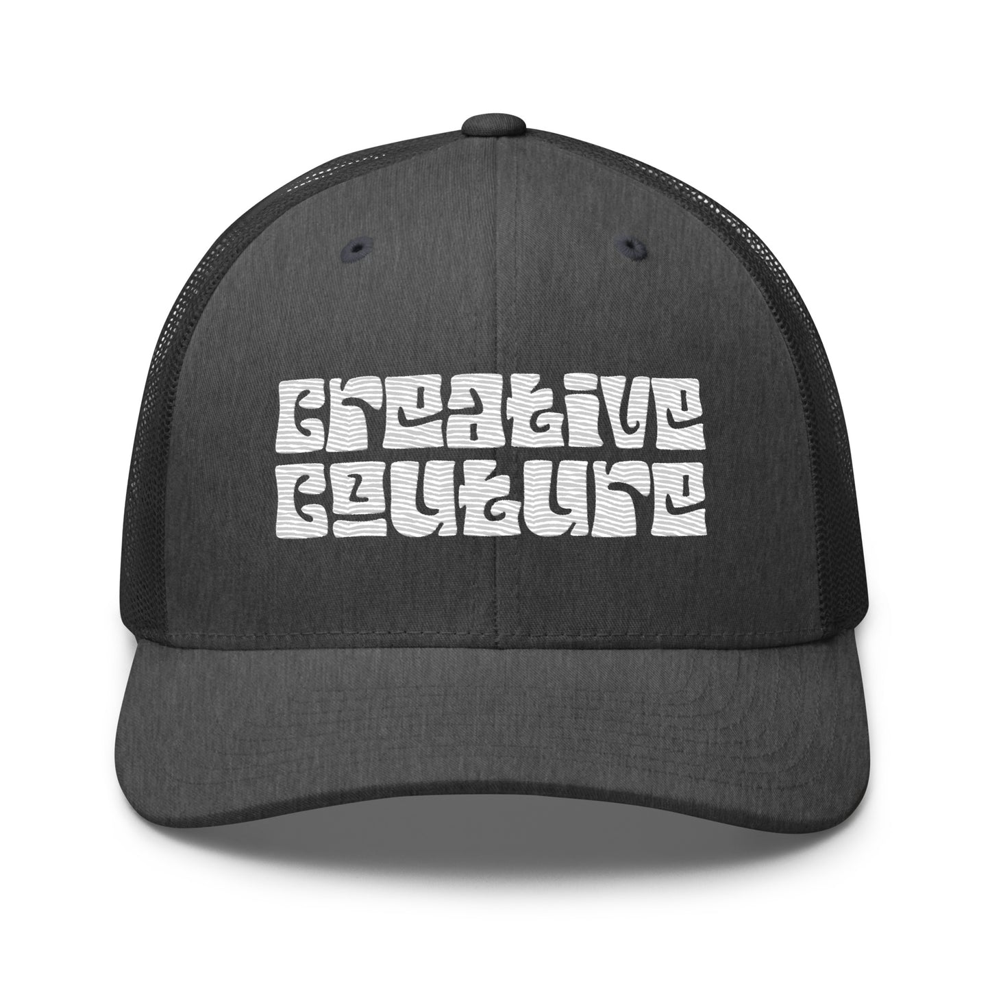 six-panel trucker cap | men's trucker hat | creative couture