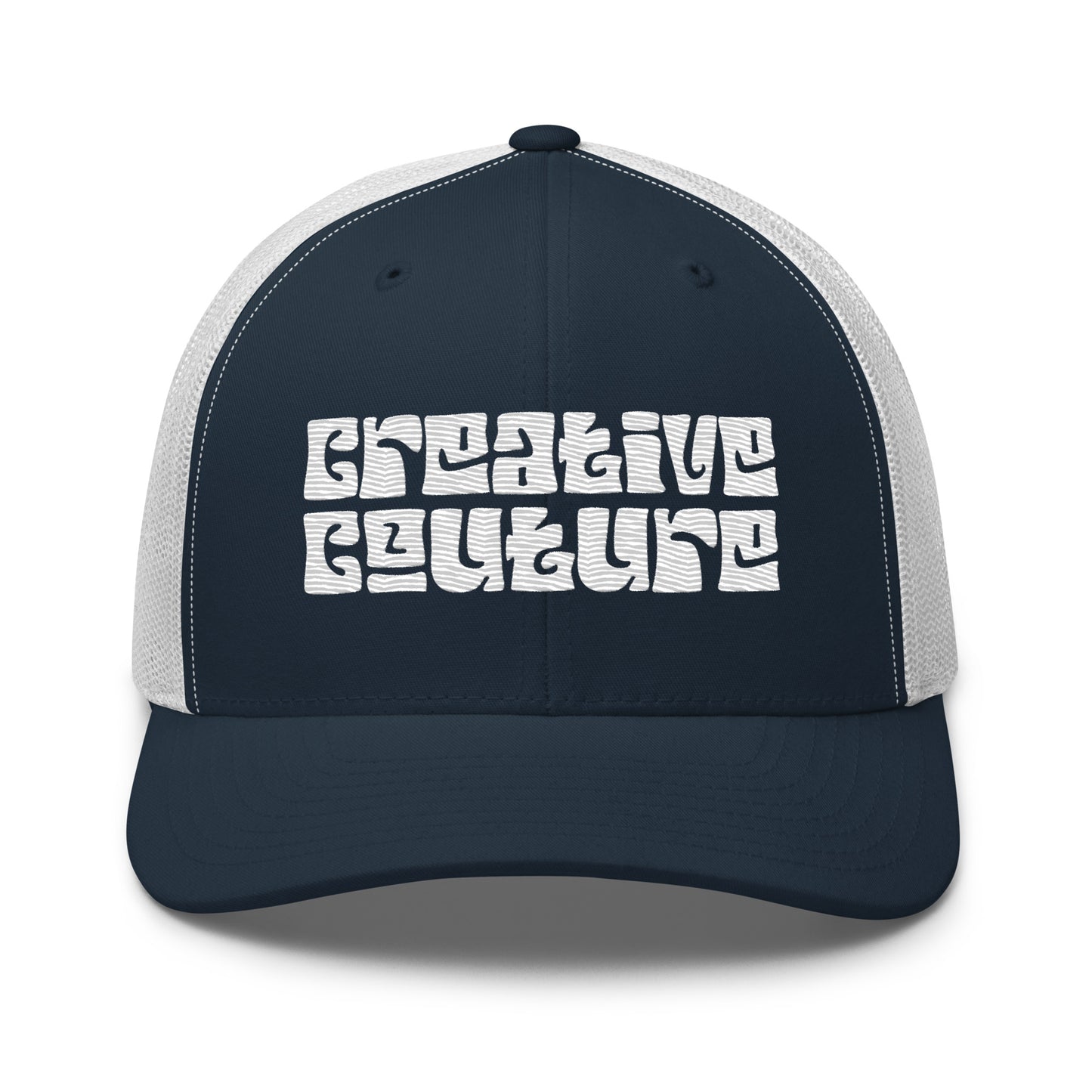 six-panel trucker cap | men's trucker hat | creative couture