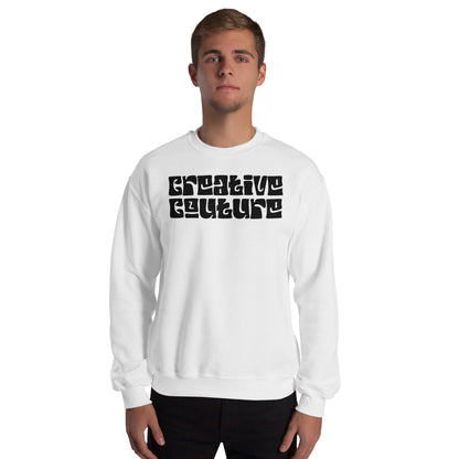 Unisex White Sweatshirt | Classic Sweatshirt | Creative Couture