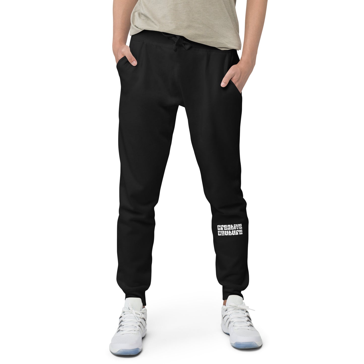 unisex fleece sweatpants | unisex sweatpants | creative couture