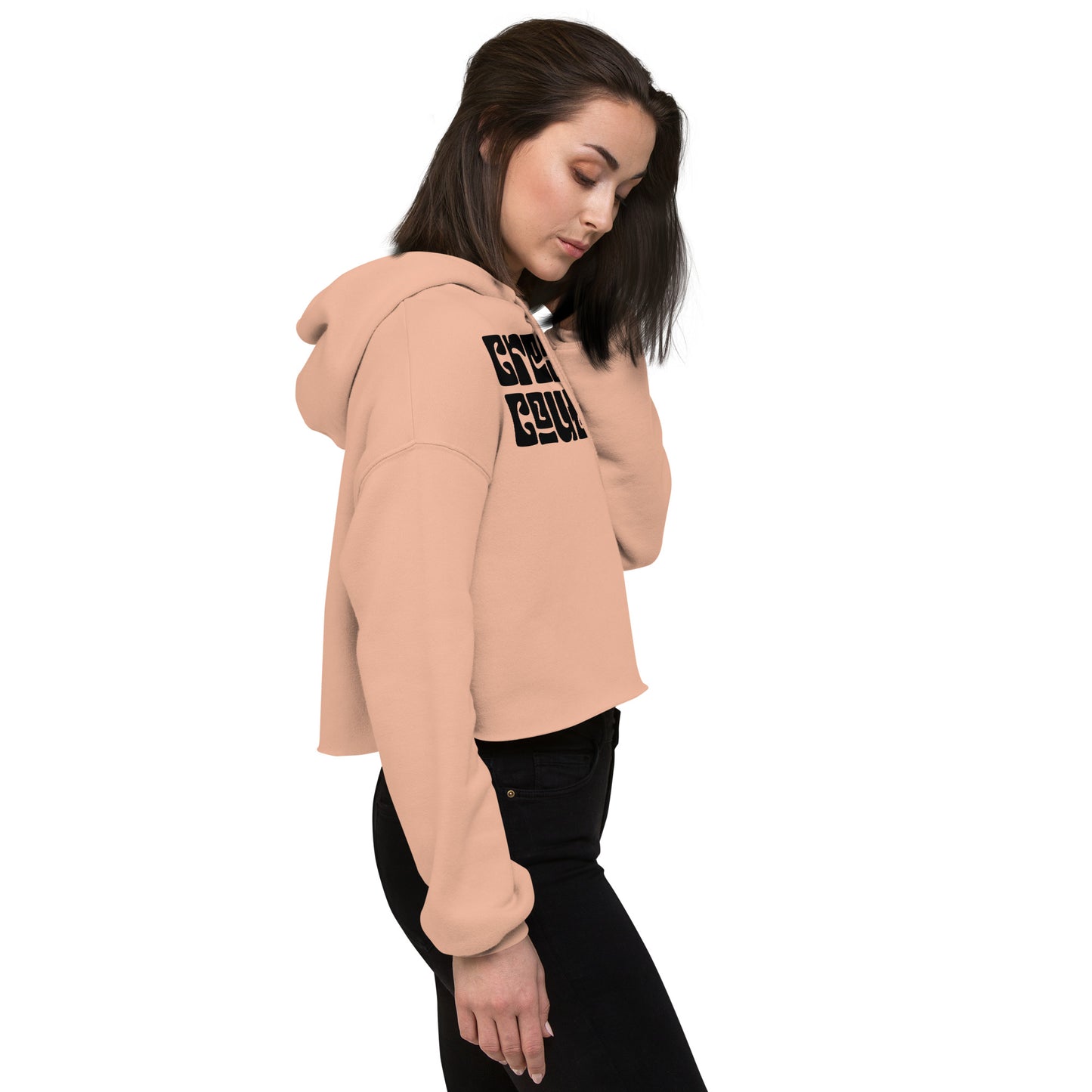 women's crop hoodie | trendy & comfy | creative couture