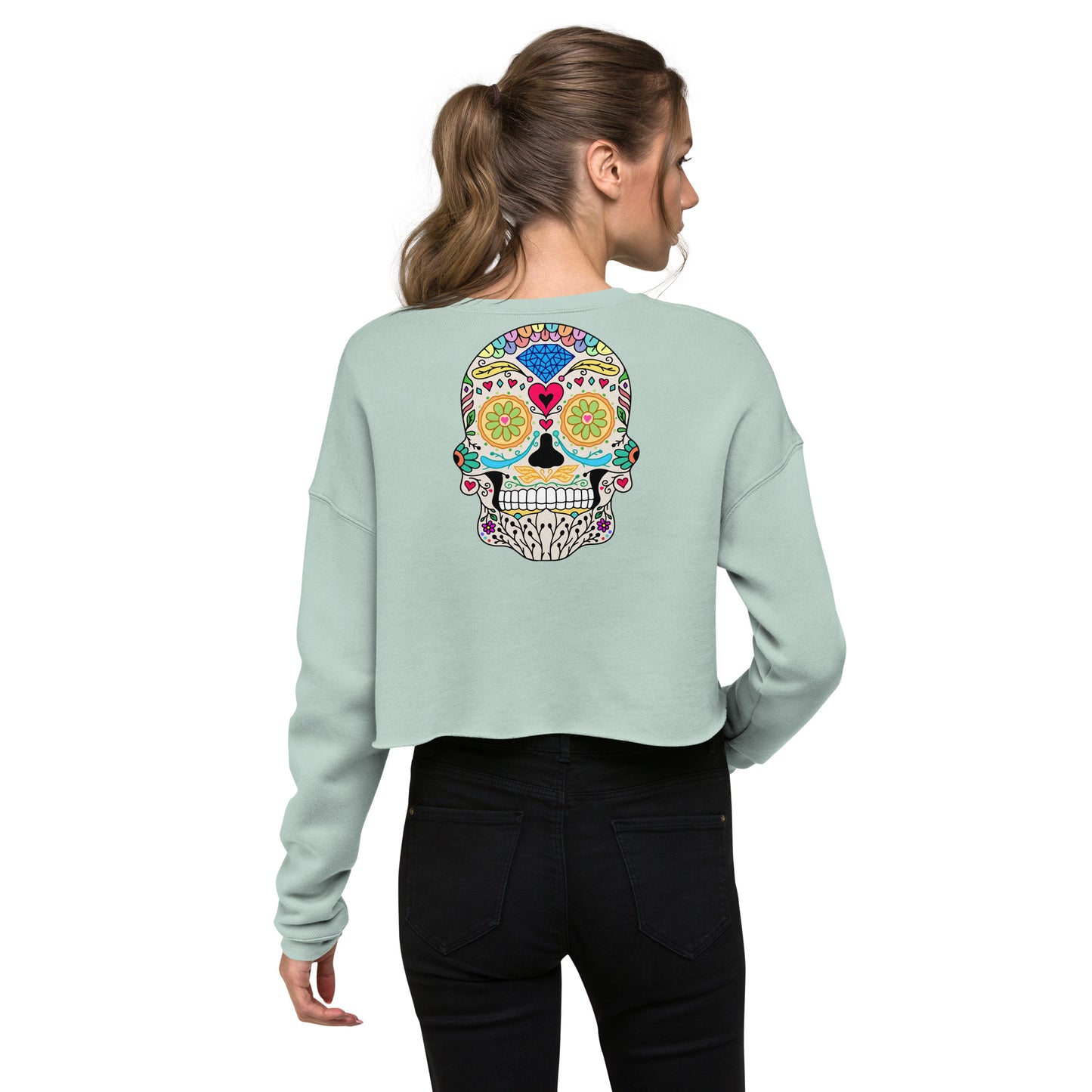 women's cropped sweatshirt | ultimate casualwear | creative couture