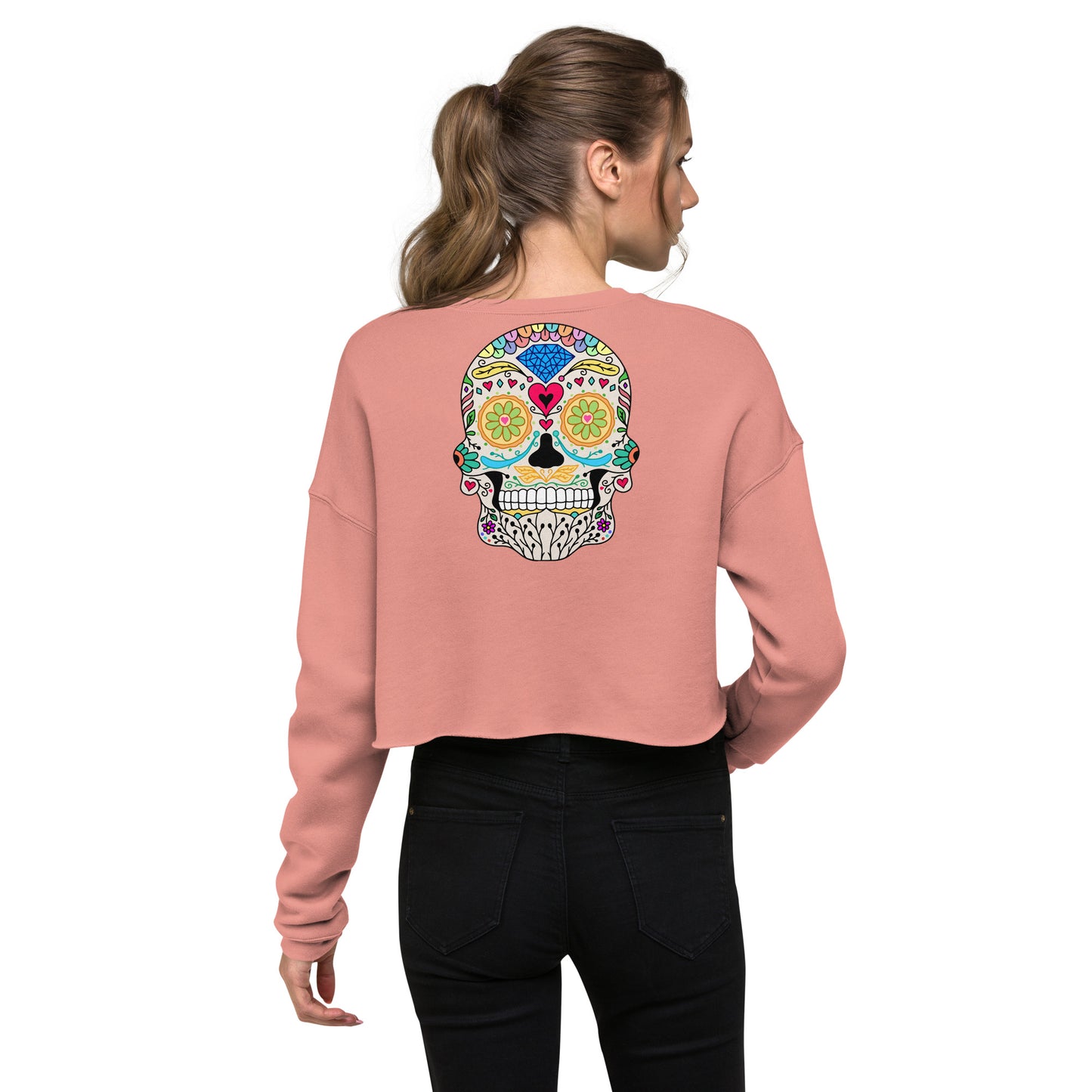 women's cropped sweatshirt | ultimate casualwear | creative couture