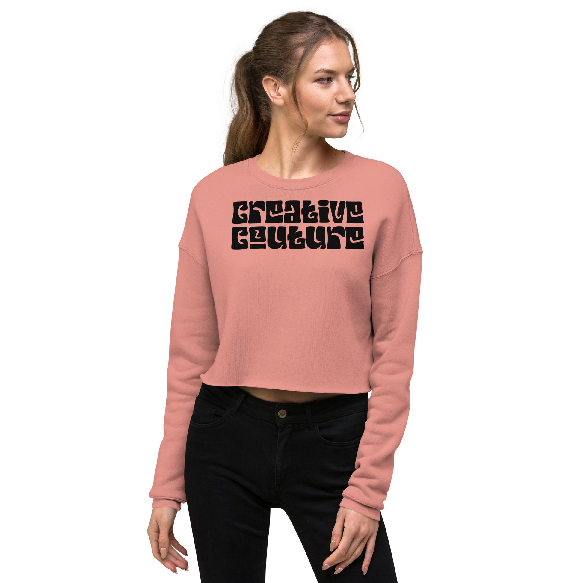 Women's Cropped Sweatshirt | Ultimate Casualwear | Creative Couture